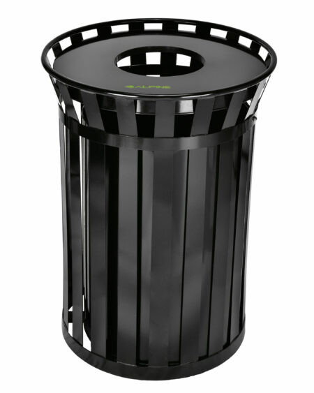Metal Trash Can