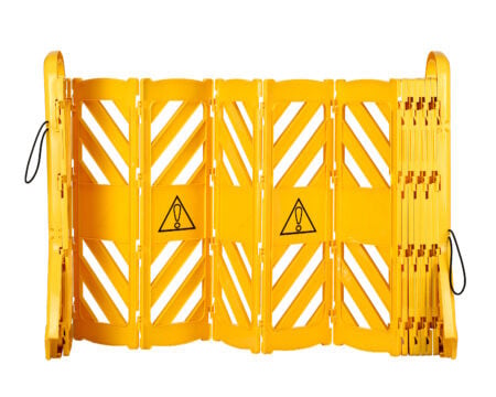 13 Foot Expandable Mobile Safety Barricade Fence