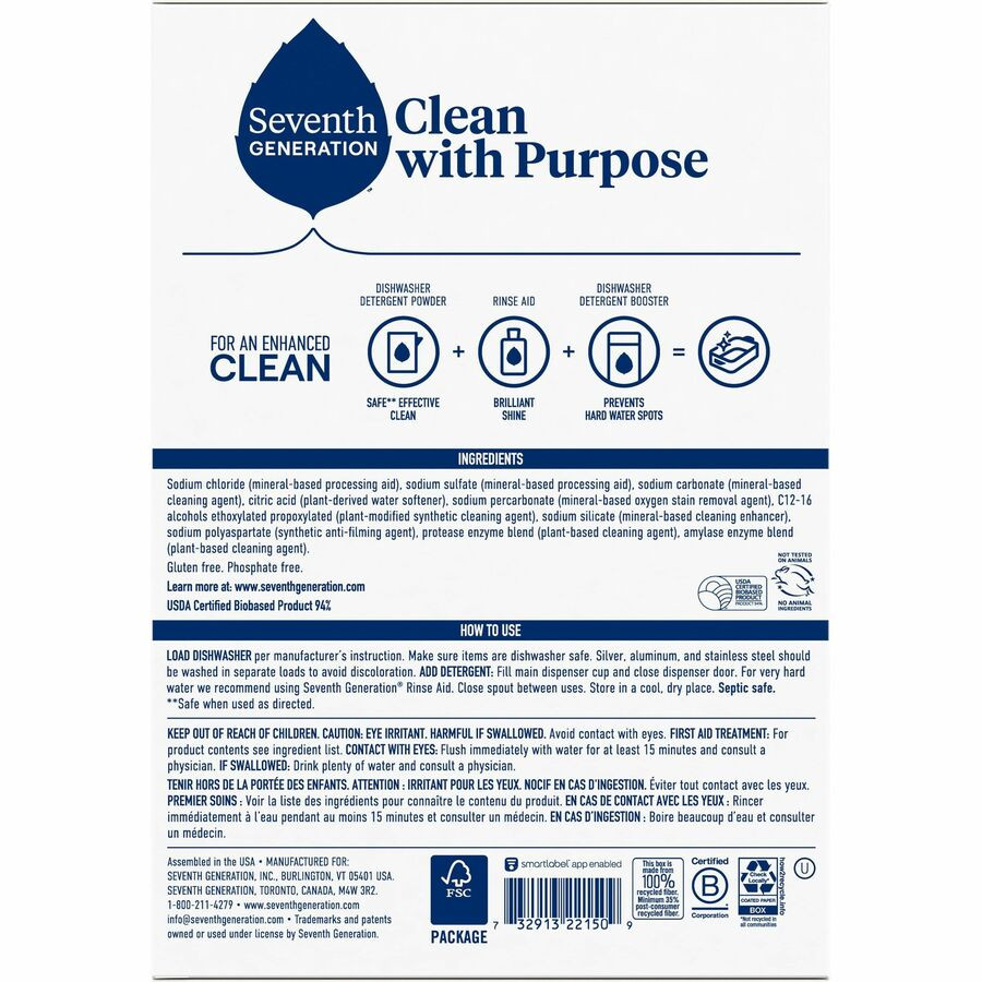 Unscented Dishwasher Powder