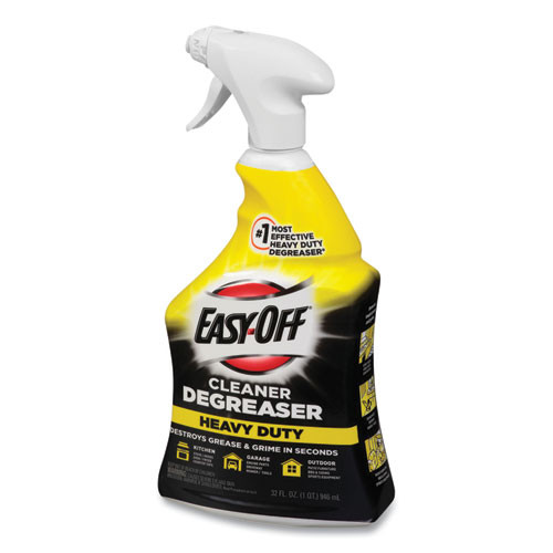Easy Off Heavy Duty Degreaser, Original Scent, 32 Oz Spray Bottle