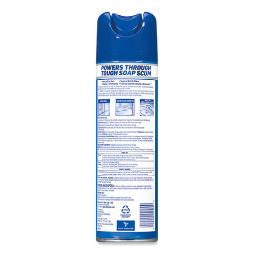 Lysol 10X Power Foam Bathroom Cleaner, Island Breeze Scent, 24 oz Aerosol Spray