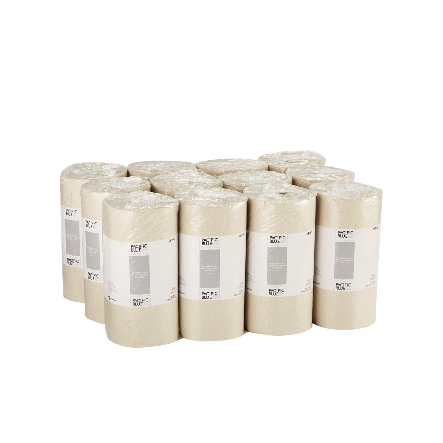Pacific Blue Basic Jumbo Perforated Kitchen Roll Paper Towels