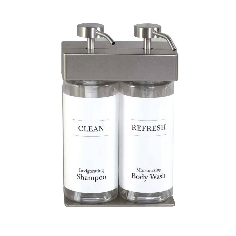 SOLera 2 Liquid Oval Dispenser, 24 oz, White Label