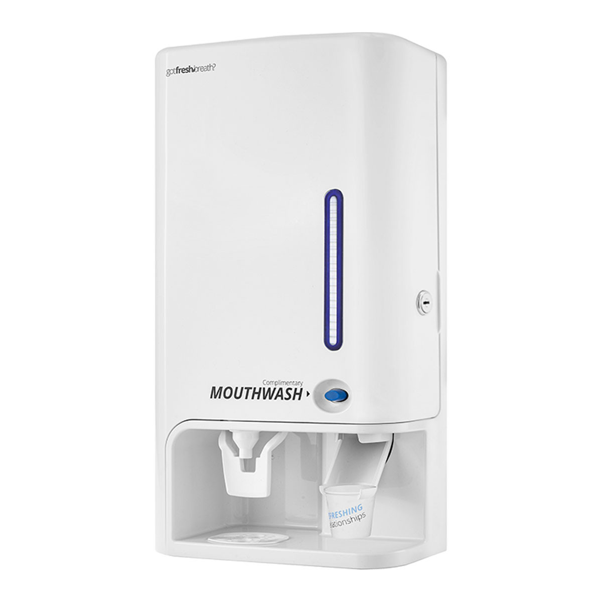 Wall Mounted Mouthwash Dispenser