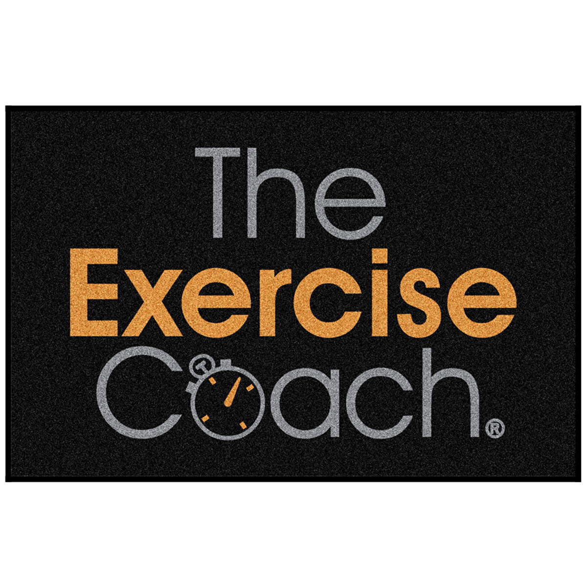 Exercise Coach Logo Welcome Mat