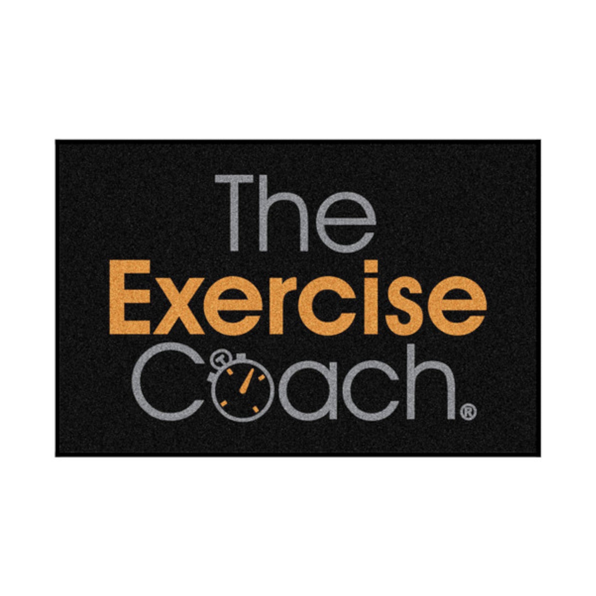 Exercise Coach Logo Welcome Mat