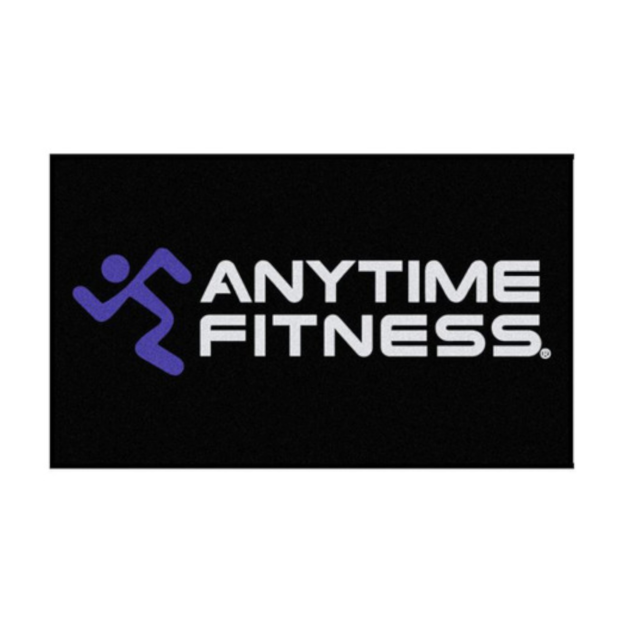Anytime Fitness Logo Welcome Mat, 2-Pack