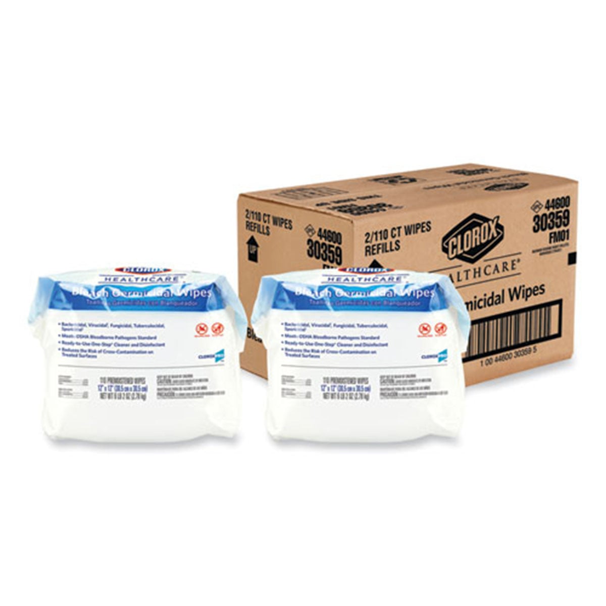 Germicidal Bleach Wipes
