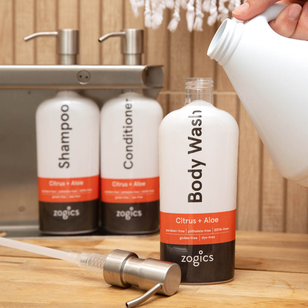 Zogics Triple Shower Dispenser