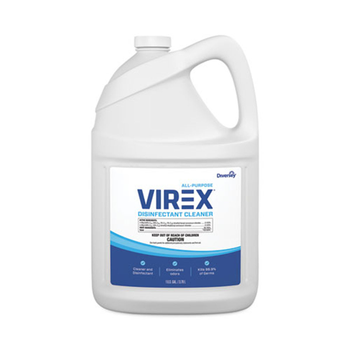 Diversey Virex All-Purpose Disinfectant Cleaner, Lemon Scent