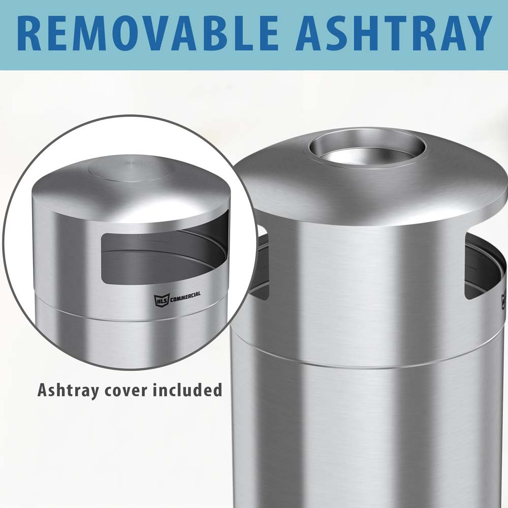 Outdoor Trash Can