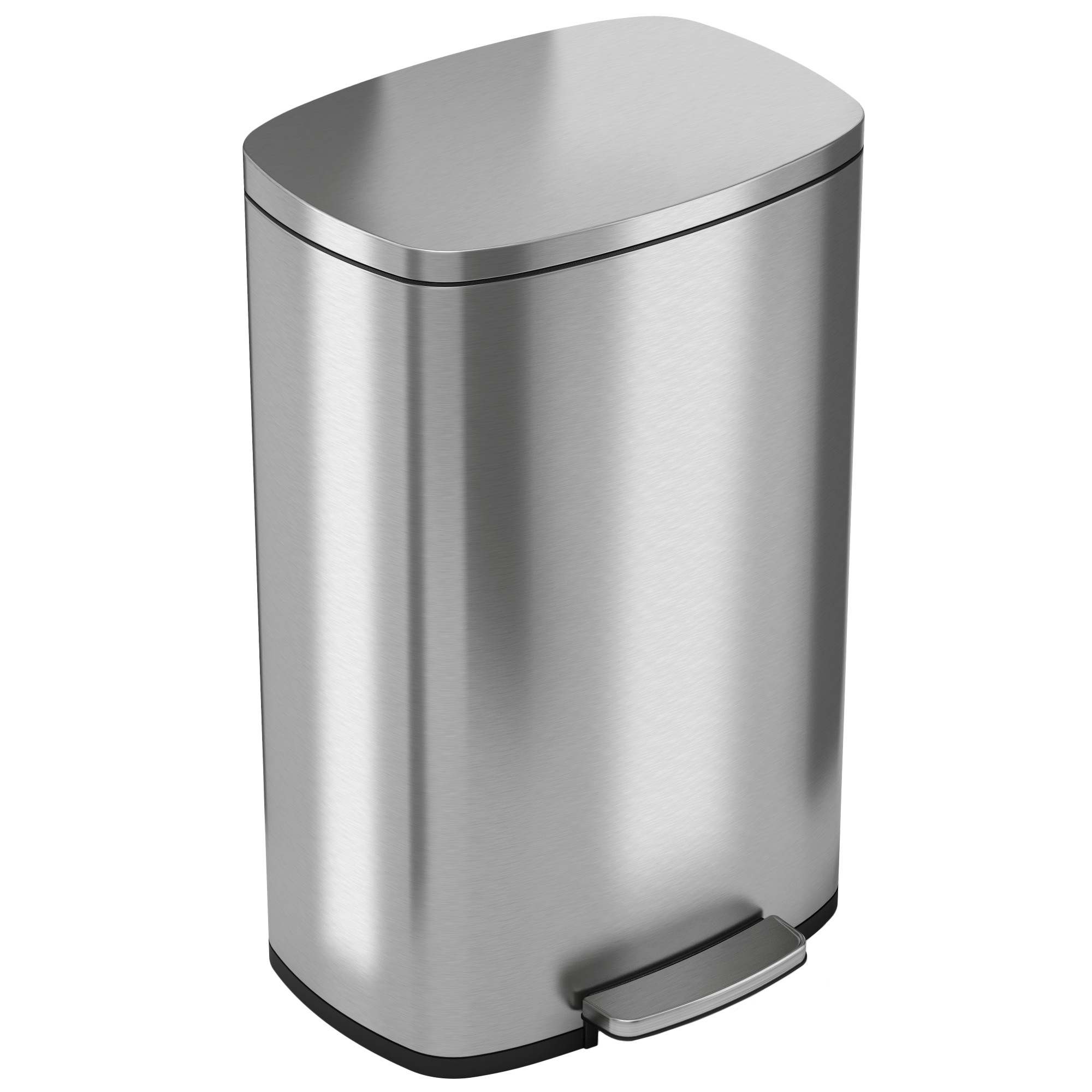 hands-free trash can