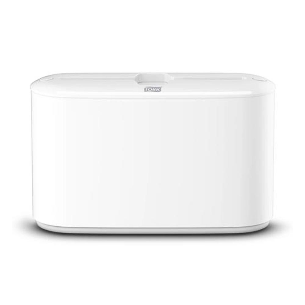 White Tork Xpress Countertop Towel Dispenser | Minimalist Design