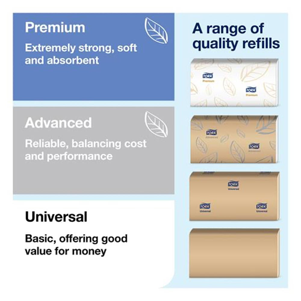 White Tork Xpress Countertop Towel Dispenser | Minimalist Design