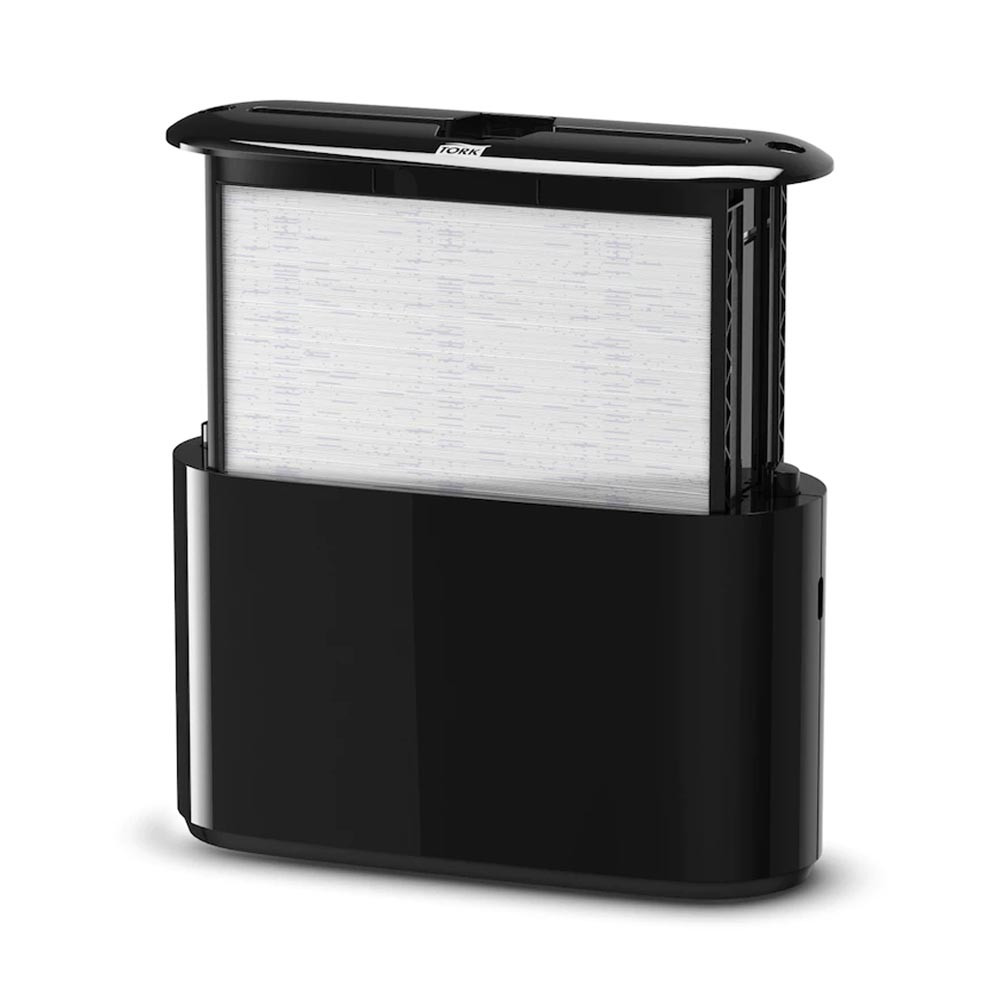 Xpress® Countertop Multifold Hand Towel Dispenser, Black | Tork