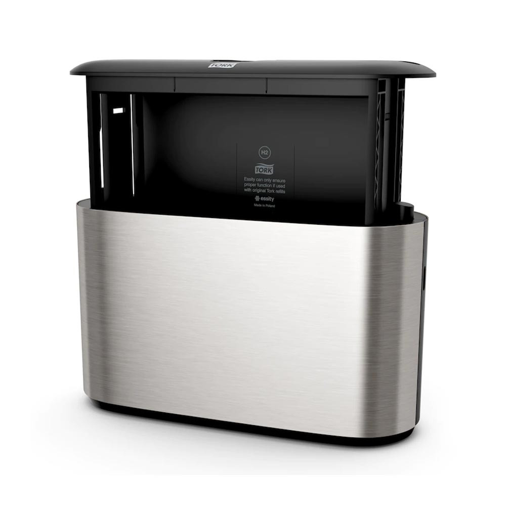 Xpress® Countertop Multifold Hand Towel Dispenser, Stainless Steel | Tork