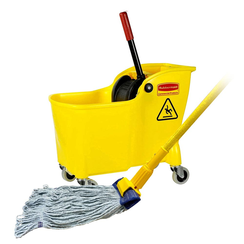 Rubbermaid 31 Quart Mop + Bucket Bundle