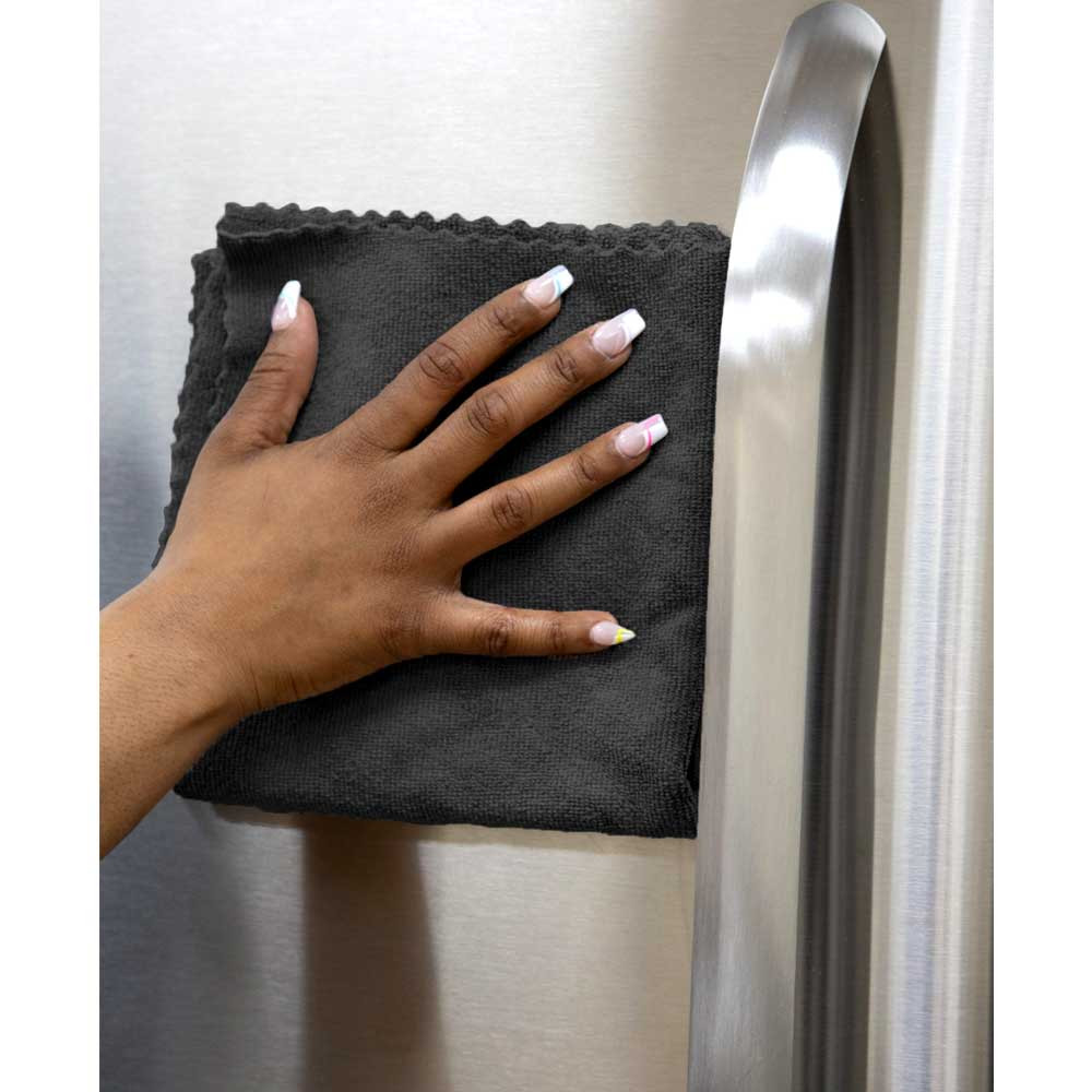 SmartRags Microfiber Cloths, 12" x 12", 275 GSM (50/box) | Monarch