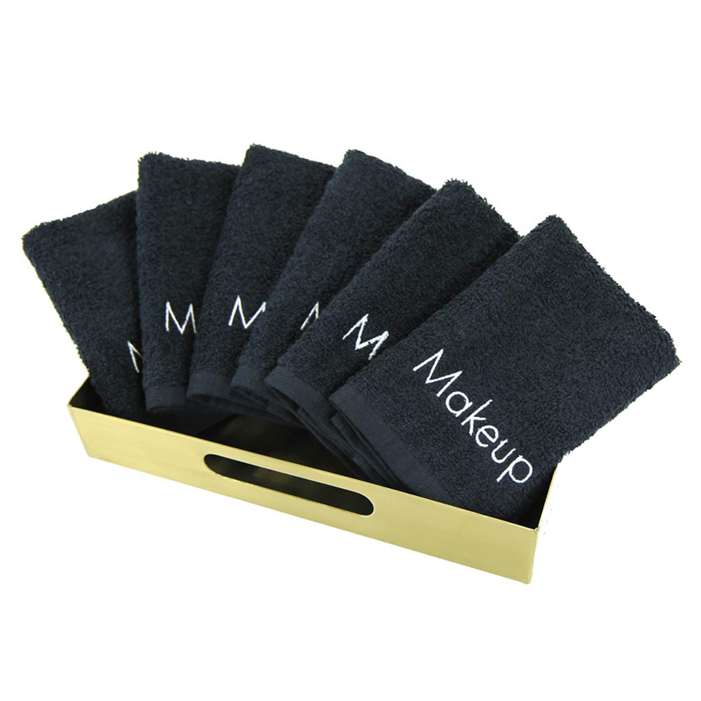 Makeup Removal Washcloth, 13x13 (6/pack) | Monarch