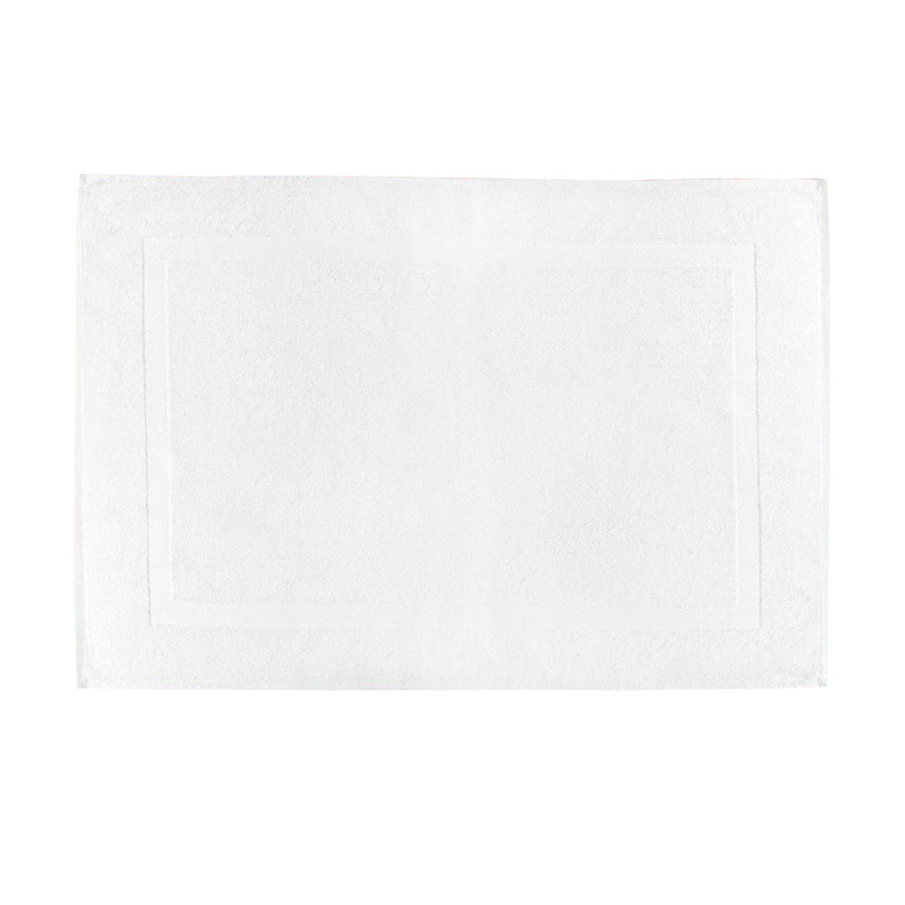 Admiral Collection Bathroom Mat, 20" x 30", White