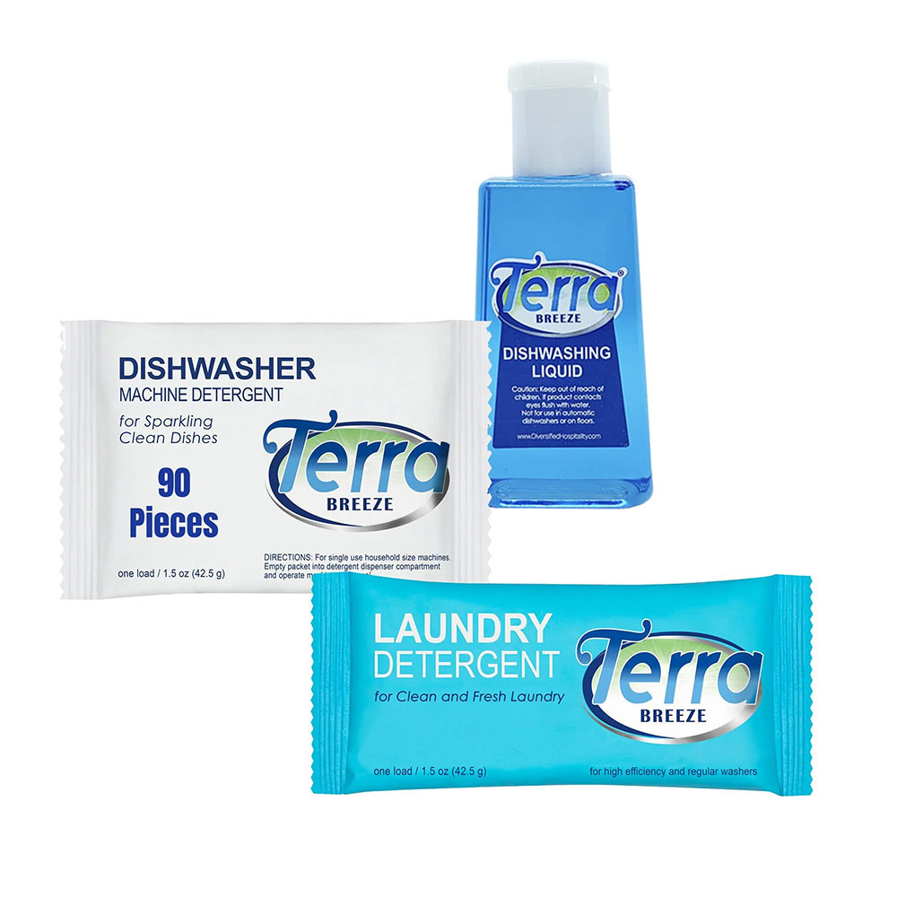Terra Breeze Dish Soap and Laundry Detergent Set