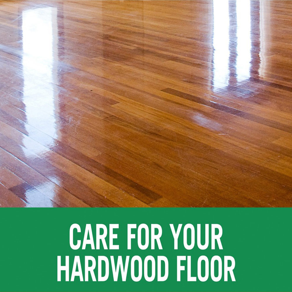 Clean hardwood floor maintained with Murphy Wood Floor Cleaner
