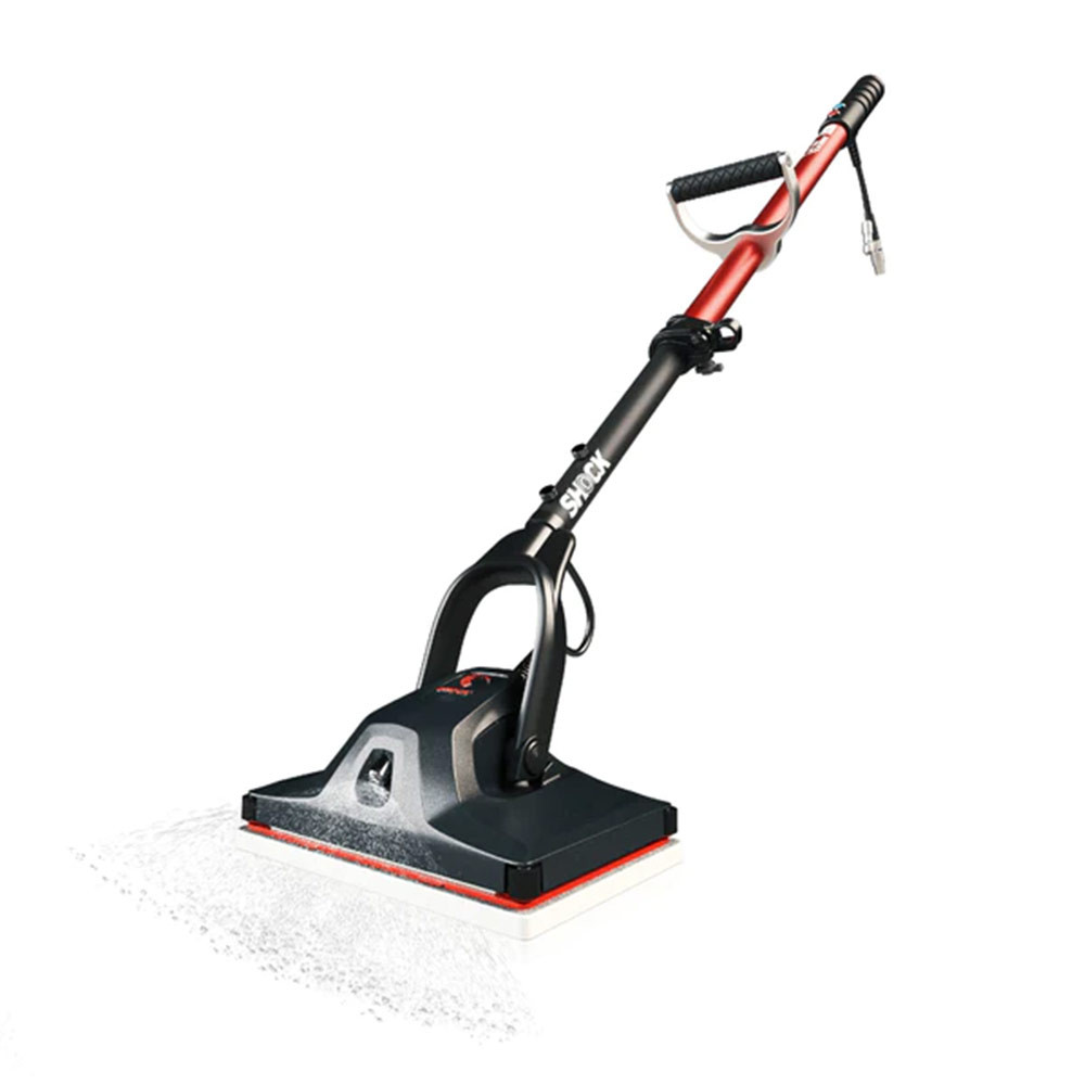 MotorScrubber SHOCK Small Floor Scrubber Machine Starter Kit, No Backpack