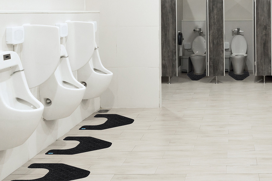 CleanShield Universal Toilet Matting protects floors