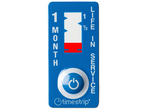 CleanShield Universal Urinal Mat easy to read TimeStrip
