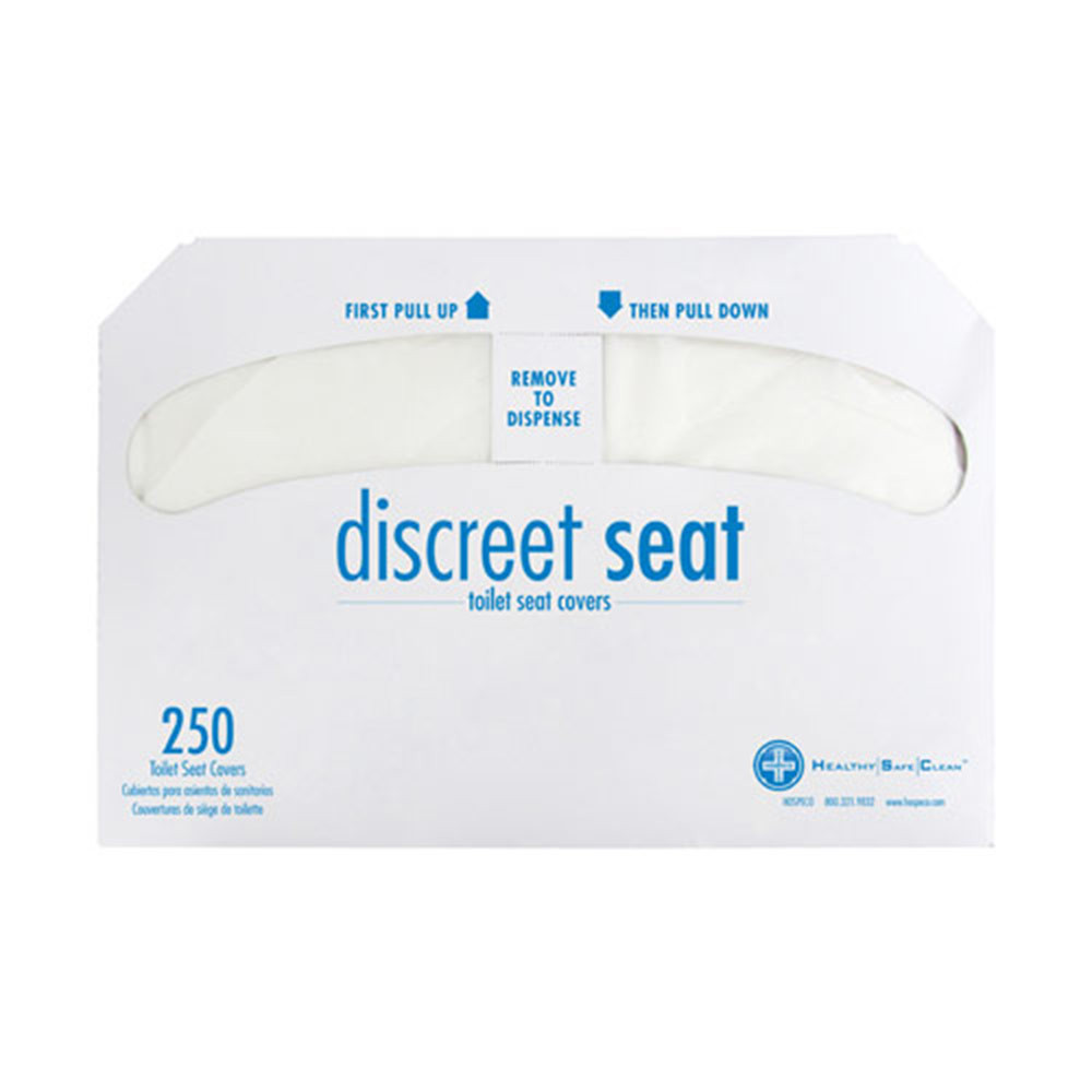 Discreet Seat® Half-Fold Toilet Seat Covers