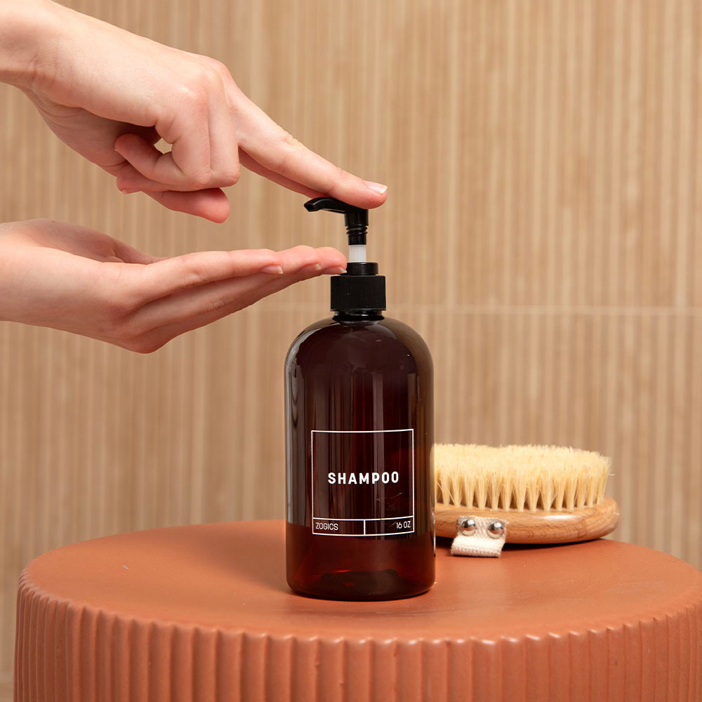 Eco-Friendly Refillable Shampoo Dispenser for a Sustainable Future