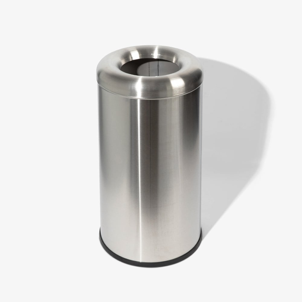 Open Top Trash Can