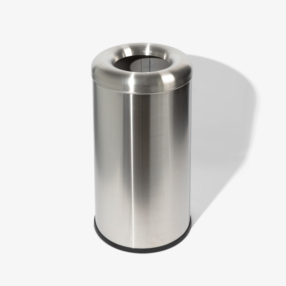 Open Top Trash Can