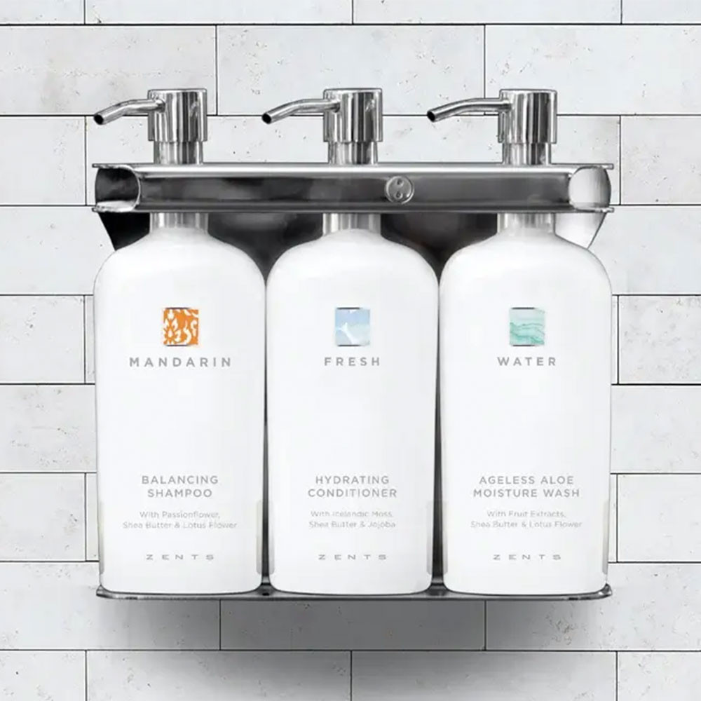 Aquamenities Zents Triple Amenity Station Fixture