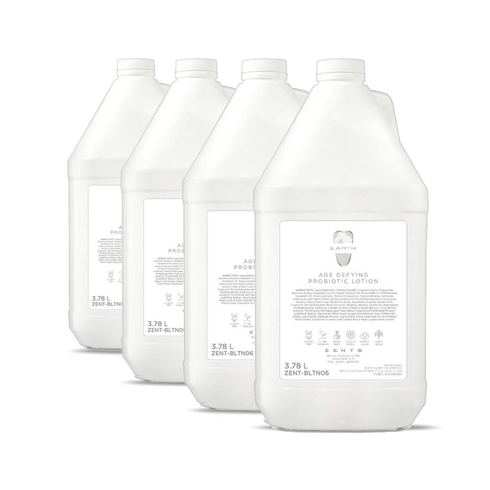 Case of 4 Zents Earth Lotion—grounding hydrating lotion infused