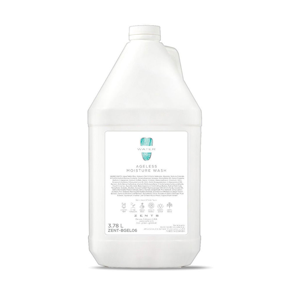 Zents Water Body Wash—gentle formula that soothes and softens skin