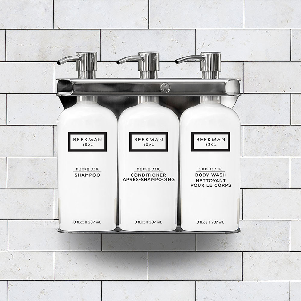 Aquamenties Beekman 1802 Fresh Air Triple Amenity Station