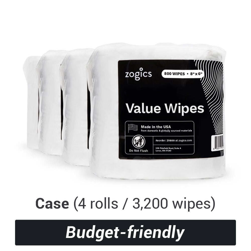 Zogics Value Wipes