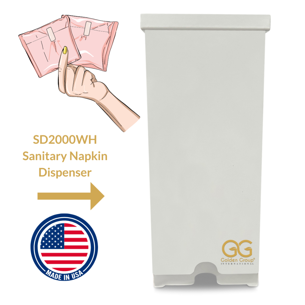 Hygienic Napkin Dispenser For Public Restrooms