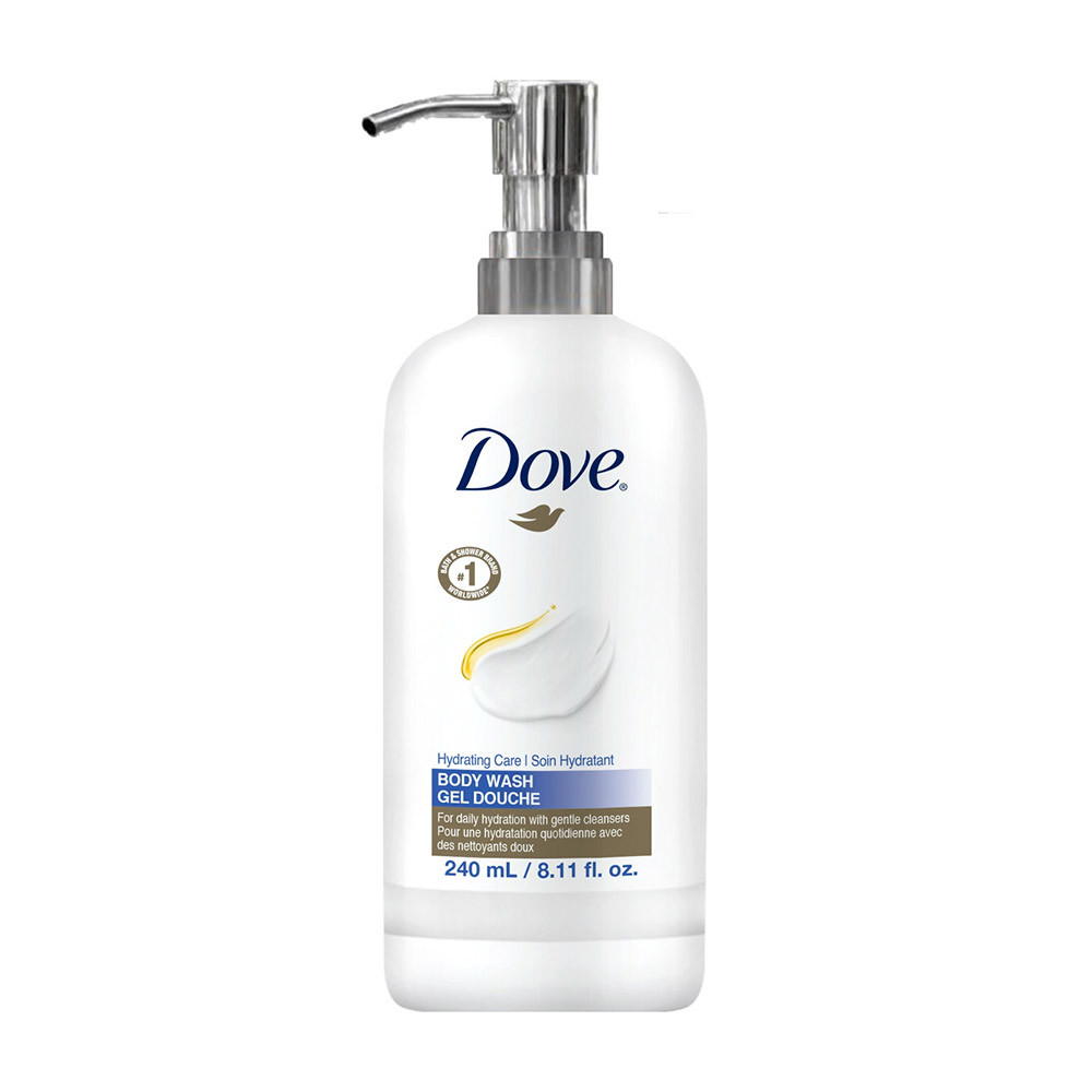 Dove Hydrating Care Body Wash 240mL Bottle
