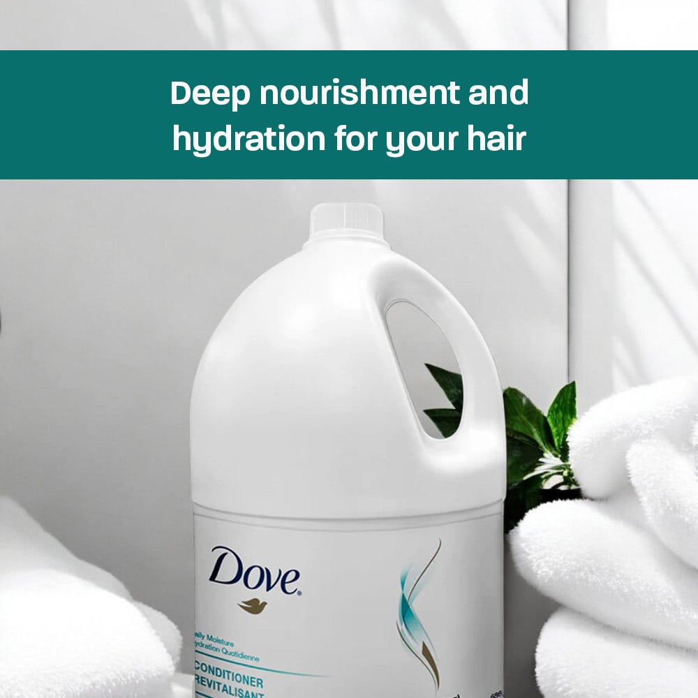 Hydrating conditioner for dry and damaged hair, about 1.32 gallons