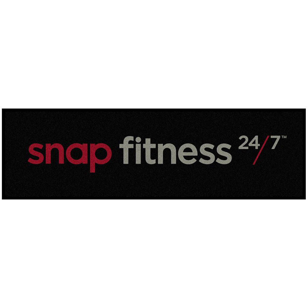 Snap Fitness Logo Mat, 3x10