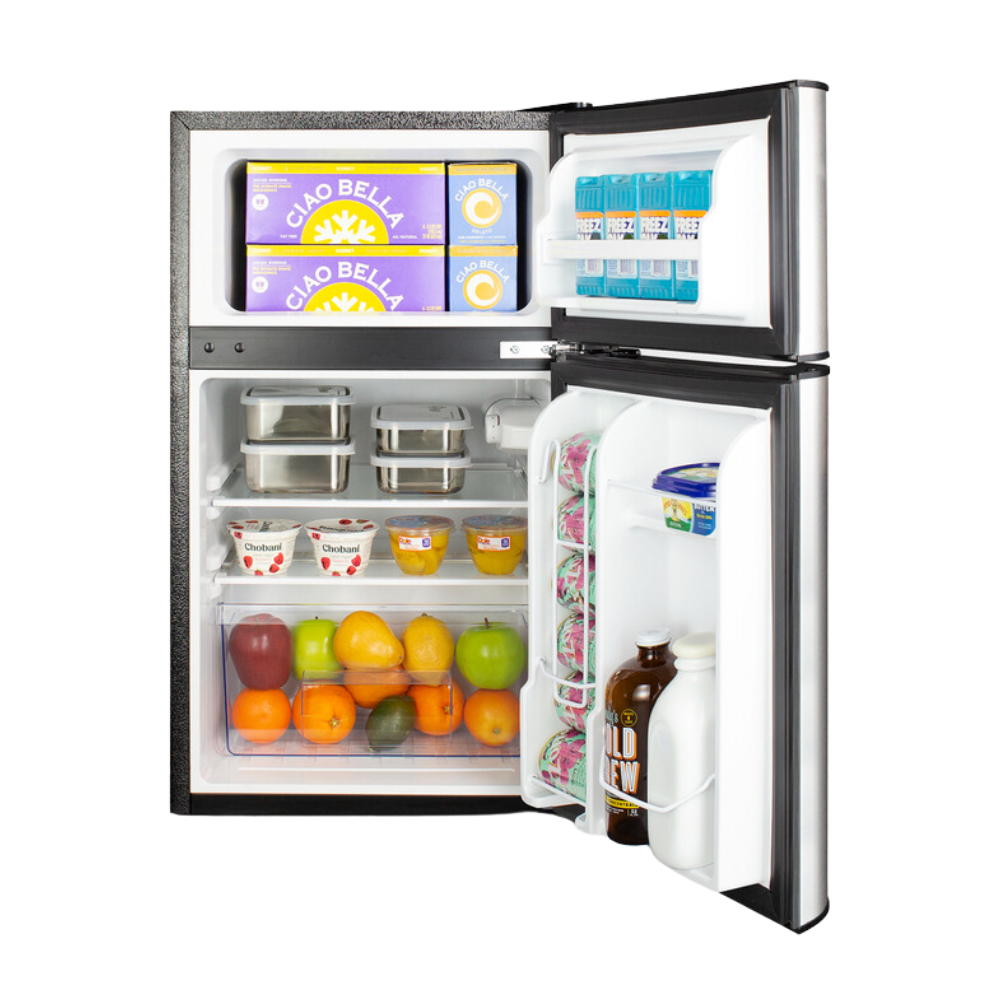 Slim Refrigerator with Freezer