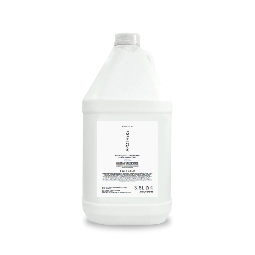 Apotheke Canvas Conditioner Gallon - Nourishing Plant-Based Formula