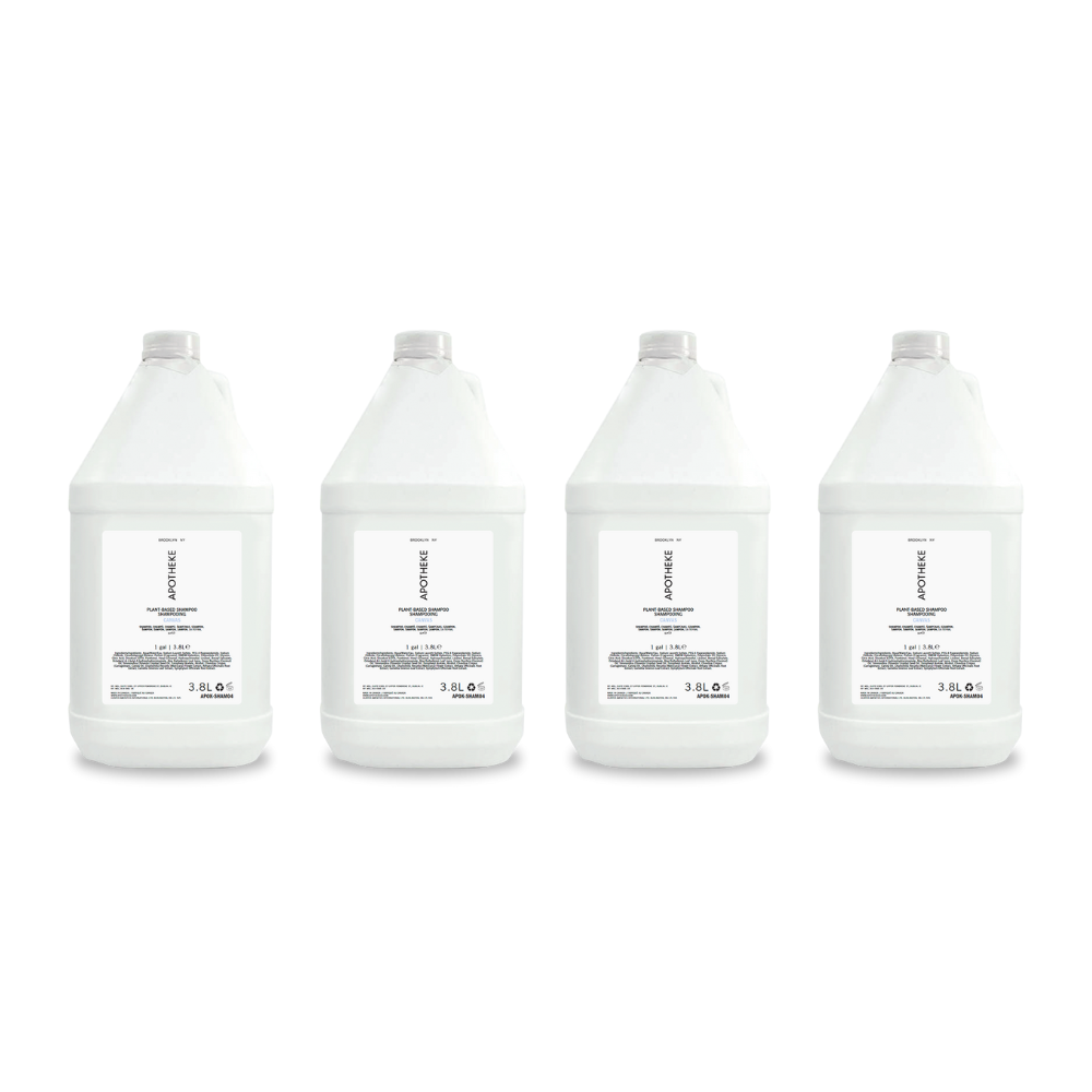 Apotheke Canvas Shampoo Gallon - Hydrating Formula with Coconut and Aloe