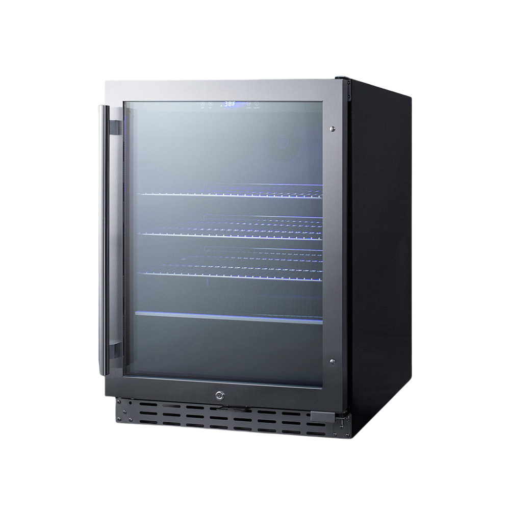 Glass Door Beverage Cooler