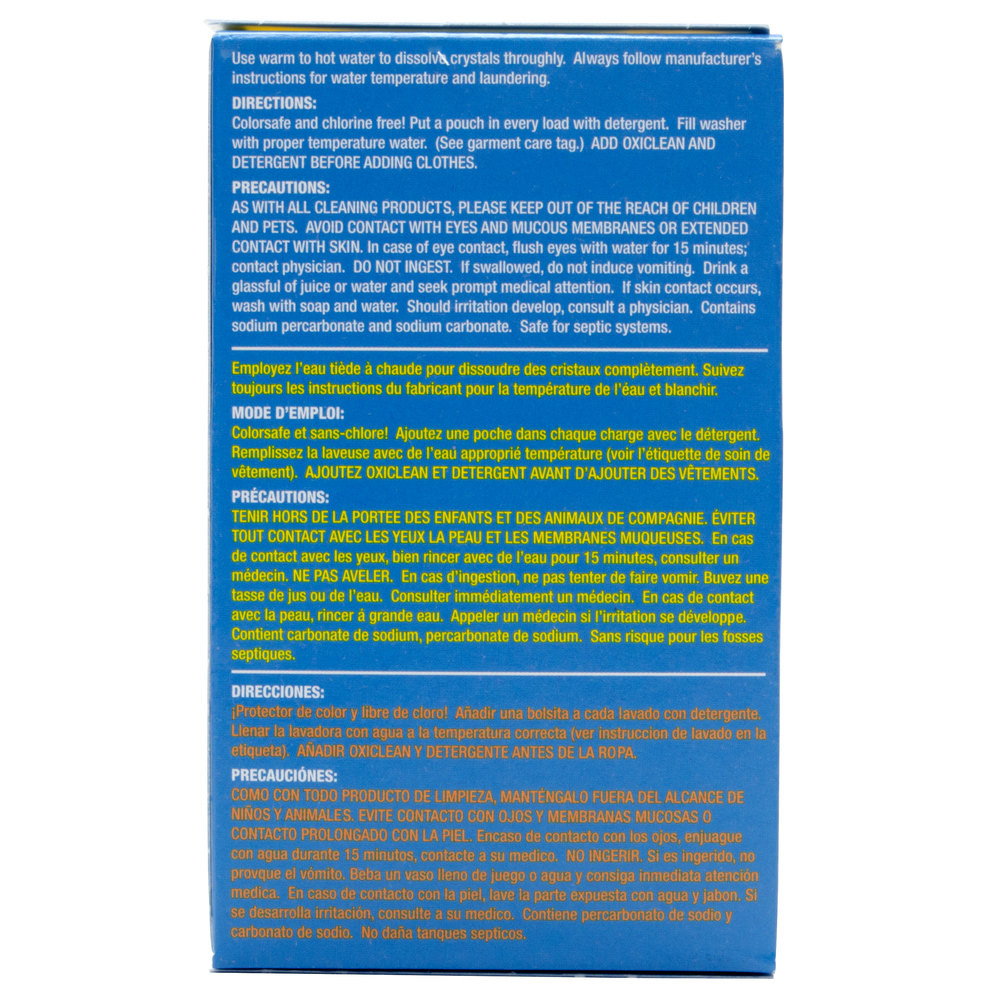 OxiClean Oxygen-Based Powder - Ideal for Pre-Treating Stains