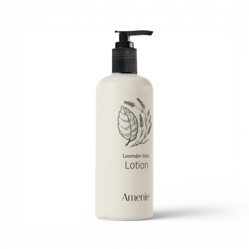 Amenie Lavender Mint Lotion Dispenser