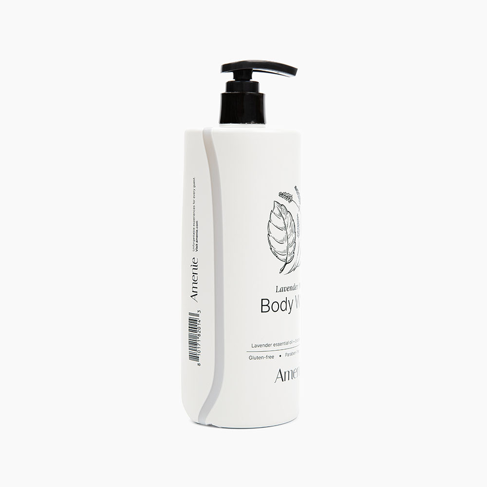 Lavender Mint Body Wash Shower Dispenser