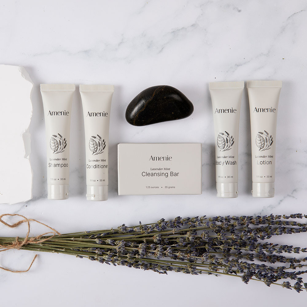 Lavender and Mint Travel Size Shampoo